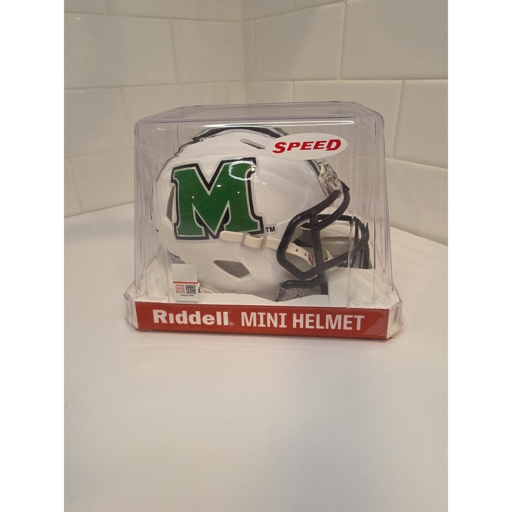 Marshall Thundering Herd Riddell Speed Mini Football Helmet
